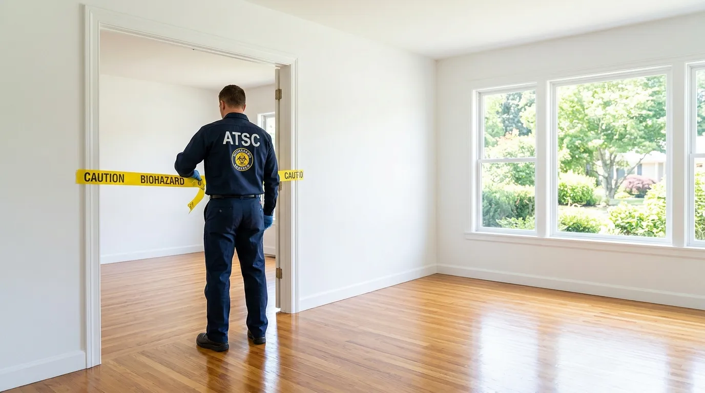 Certified biohazard cleanup crew performing Decomposition Cleanup in Hawaiian Paradise Park